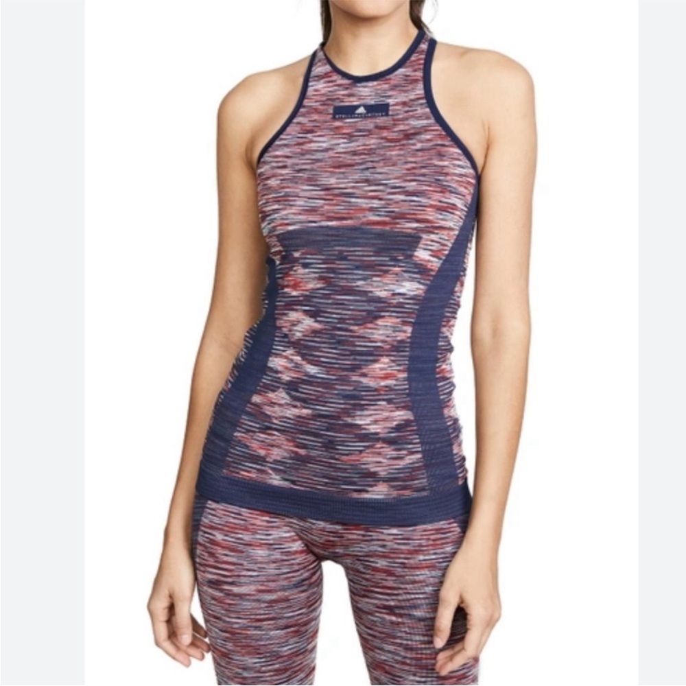 Adidas X Stella McCartney Space Dye Yoga Seamless Tank Top